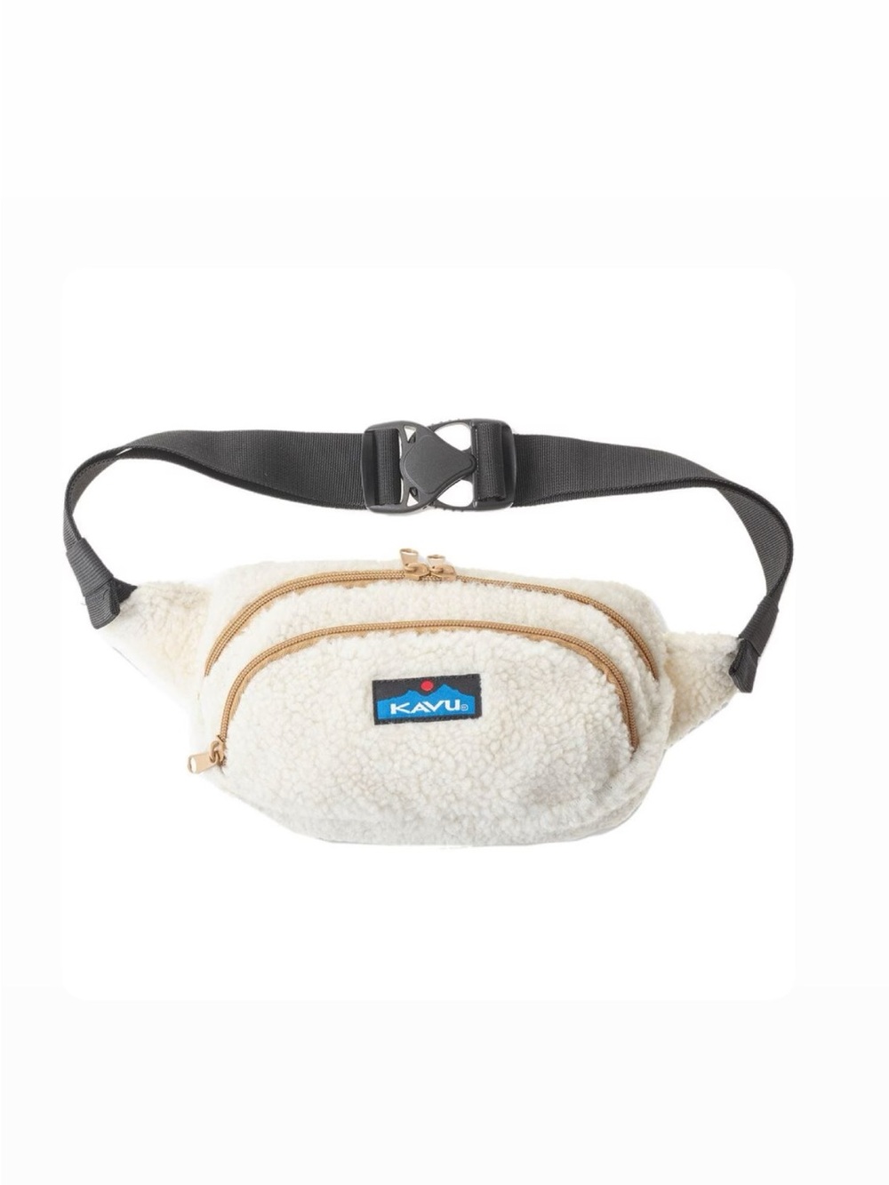 Kavu fleece sherpa spectator belt bag fanny pack
